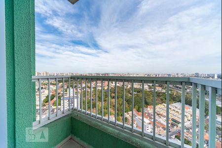 Varanda da Sala de apartamento para alugar com 2 quartos, 53m² em Vila Príncipe de Gales, Santo André