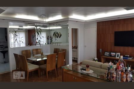 Sala de apartamento para alugar com 3 quartos, 106m² em Vila Isa, São Paulo