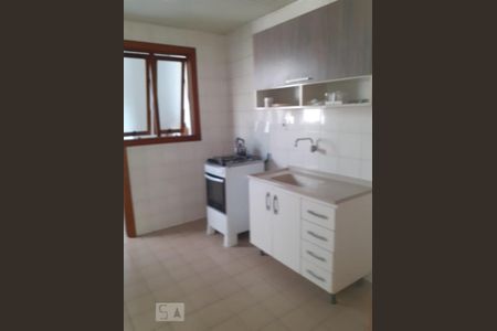 Cozinha de apartamento para alugar com 1 quarto, 60m² em Centro, São Leopoldo