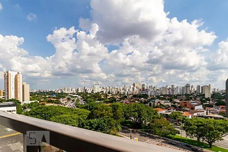 Vista de kitnet/studio para alugar com 1 quarto, 27m² em Vila Olímpia, São Paulo