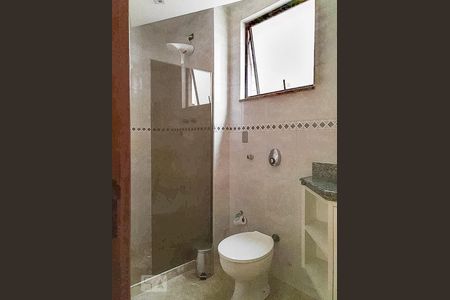 Banheiro da Suíte de apartamento à venda com 3 quartos, 120m² em Jardim Guanabara, Rio de Janeiro