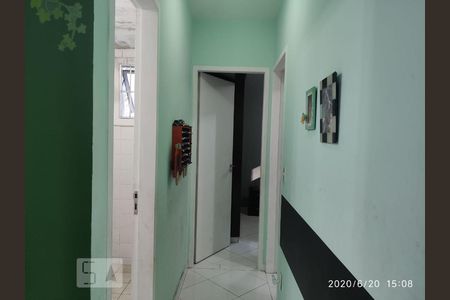 Corredor de apartamento à venda com 2 quartos, 55m² em Vila Santa Teresa (zona Sul), São Paulo
