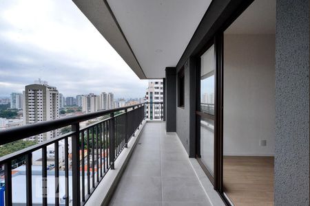 Varanda da Sala de apartamento à venda com 2 quartos, 69m² em Vila Romana, São Paulo