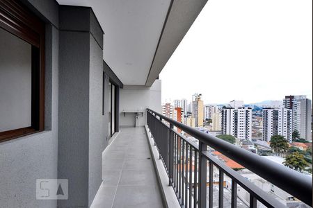 Varanda da Sala de apartamento à venda com 2 quartos, 69m² em Vila Romana, São Paulo