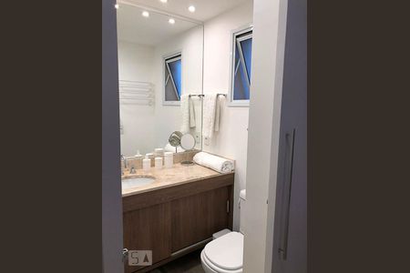 Banheiro Suíte de apartamento à venda com 1 quarto, 110m² em Jardim Leonor, São Paulo