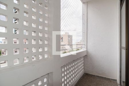 Varanda do Quarto de apartamento para alugar com 1 quarto, 57m² em Consolação, São Paulo
