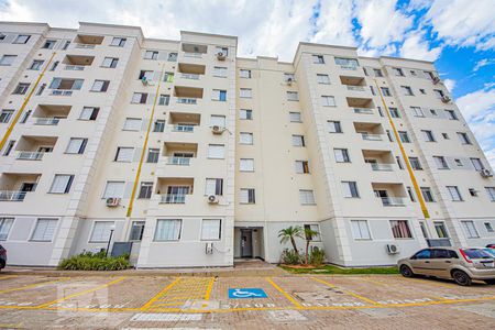 Fachada do bloco de apartamento para alugar com 2 quartos, 45m² em Protásio Alves, Porto Alegre