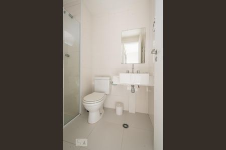 Studio para alugar com 38m², 1 quarto e 1 vaga Studio para alugar com 38m², 1 quarto e 1 vagaBanheiro