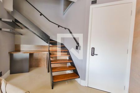 Sala de apartamento à venda com 1 quarto, 104m² em Jardim Sílvia, Santo André