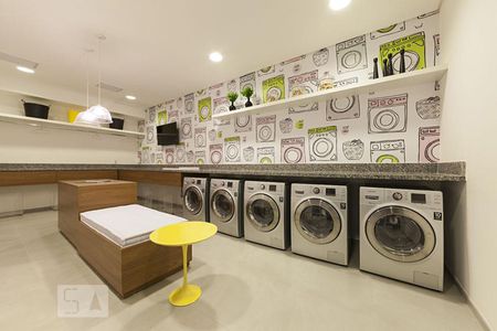 Studio para alugar com 40m², 1 quarto e 1 vagaLavanderia