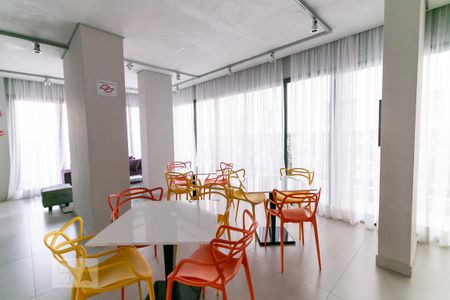 Área comum - Salão de festas de apartamento à venda com 1 quarto, 40m² em Vila da Saúde, São Paulo