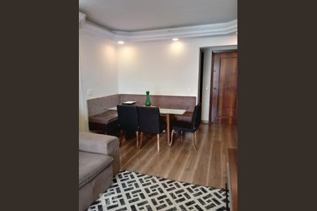 Sala de apartamento à venda com 3 quartos, 74m² em Chácara Califórnia, São Paulo
