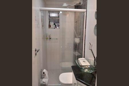 Banheiro Social de apartamento à venda com 3 quartos, 74m² em Chácara Califórnia, São Paulo