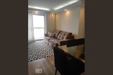 Sala de apartamento à venda com 3 quartos, 74m² em Chácara Califórnia, São Paulo