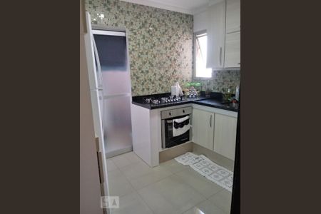 Cozinha de apartamento à venda com 3 quartos, 74m² em Chácara Califórnia, São Paulo