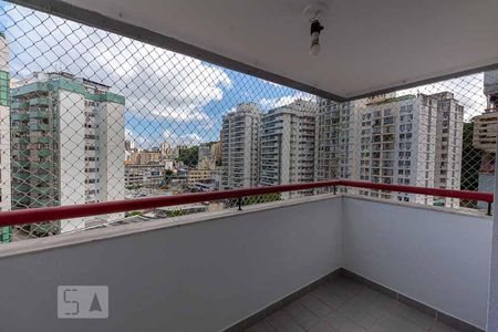 Varanda da Sala de apartamento para alugar com 2 quartos, 65m² em Icaraí, Niterói
