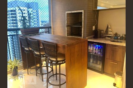 Varanda gourmet de apartamento à venda com 2 quartos, 104m² em Parque Reboucas, São Paulo