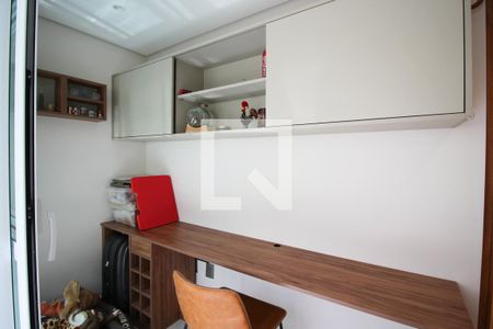 Corredor e Escritório  de apartamento à venda com 1 quarto, 50m² em Indianópolis, São Paulo