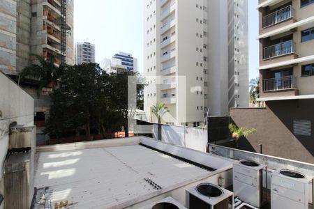 Vista  de apartamento à venda com 1 quarto, 50m² em Indianópolis, São Paulo