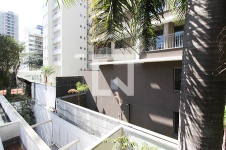 Vista  de apartamento à venda com 1 quarto, 50m² em Indianópolis, São Paulo