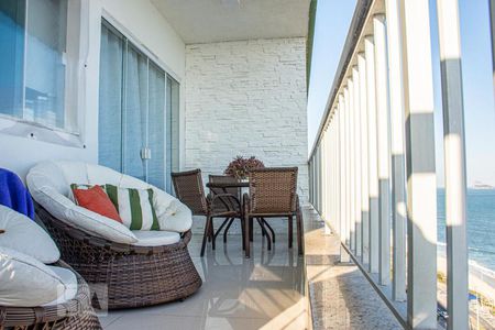 Varanda da Sala de apartamento à venda com 2 quartos, 160m² em Barra da Tijuca, Rio de Janeiro