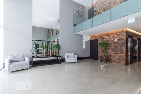 Studio para alugar com 39m², 1 quarto e 1 vaga Studio para alugar com 39m², 1 quarto e 1 vagaHall