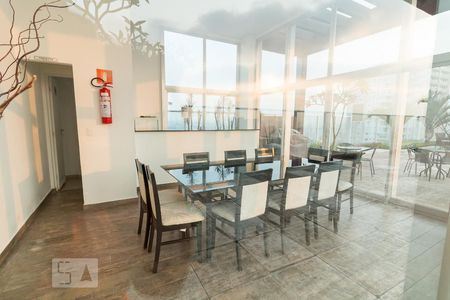 Studio à venda com 39m², 1 quarto e 1 vagaEspaço gourmet