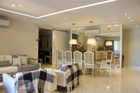 Sala de apartamento à venda com 4 quartos, 234m² em Barra da Tijuca, Rio de Janeiro