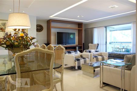 Sala de apartamento à venda com 4 quartos, 234m² em Barra da Tijuca, Rio de Janeiro