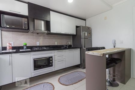 Cozinha - Armários de apartamento à venda com 1 quarto, 51m² em Passo das Pedras, Porto Alegre