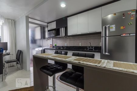 Cozinha de apartamento à venda com 1 quarto, 51m² em Passo das Pedras, Porto Alegre