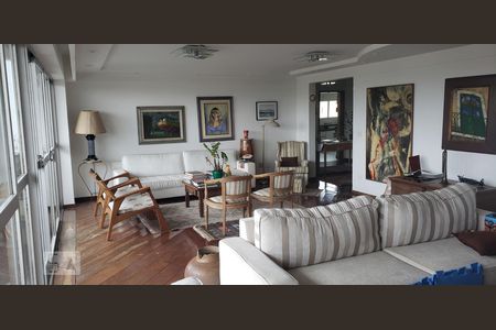 Sala de apartamento para alugar com 4 quartos, 238m² em Paraisópolis, São Paulo