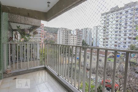 Varanda da Sala de apartamento à venda com 3 quartos, 100m² em Vila Isabel, Rio de Janeiro