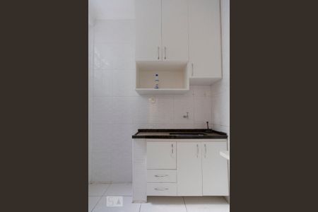 Cozinha de apartamento para alugar com 1 quarto, 54m² em Centro, São Paulo
