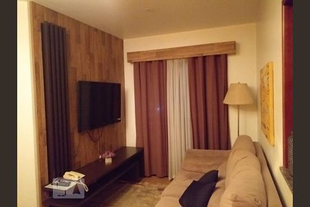 Sala de apartamento para alugar com 2 quartos, 44m² em Cidade Monções, São Paulo