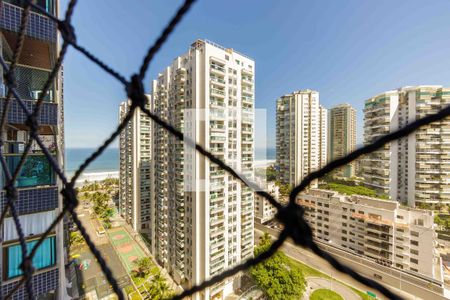 Varanda Vista de apartamento para alugar com 3 quartos, 140m² em Barra da Tijuca, Rio de Janeiro