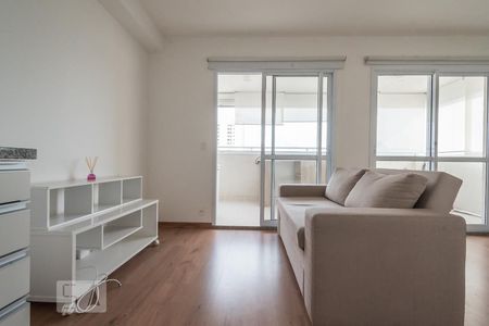 Sala de apartamento para alugar com 1 quarto, 40m² em Jardim Novo Santo Amaro, São Paulo