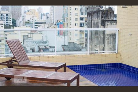 Studio para alugar com 40m², 1 quarto e sem vagaÁrea comum - Piscina