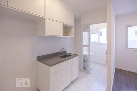 Cozinha de apartamento para alugar com 1 quarto, 34m² em Barra Funda, São Paulo