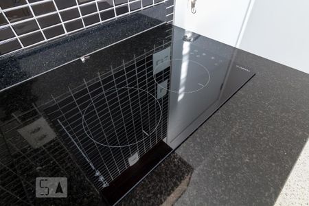 Studio para alugar com 38m², 1 quarto e 1 vagaCozinha - fogão de indução