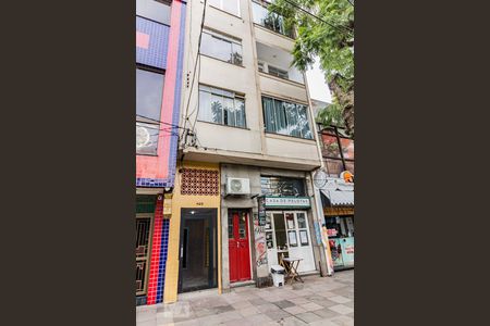 Fachada de apartamento para alugar com 1 quarto, 30m² em Cidade Baixa, Porto Alegre