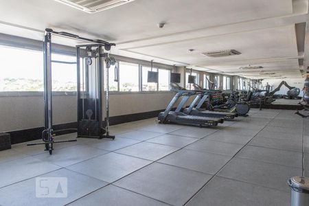 Área Comum - Academia de kitnet/studio para alugar com 1 quarto, 38m² em Bela Vista, Porto Alegre