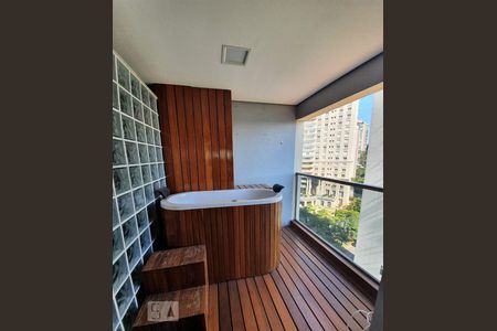 Studio à venda com 70m², 1 quarto e 1 vagaVaranda