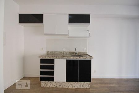 Cozinha de kitnet/studio à venda com 1 quarto, 35m² em Bela Vista, São Paulo