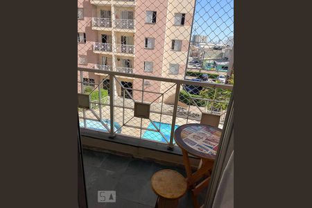 Varanda da sala de apartamento para alugar com 2 quartos, 60m² em Chácara Califórnia, São Paulo