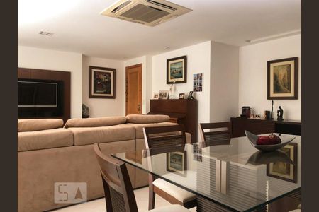 Sala de apartamento à venda com 3 quartos, 180m² em Barra da Tijuca, Rio de Janeiro