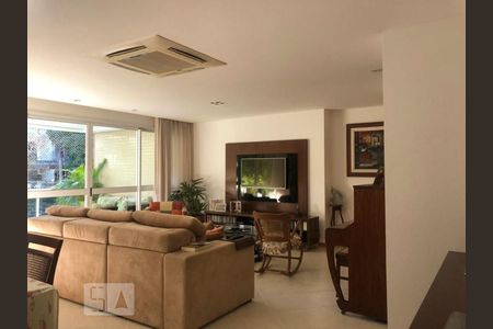 Sala de apartamento à venda com 3 quartos, 180m² em Barra da Tijuca, Rio de Janeiro