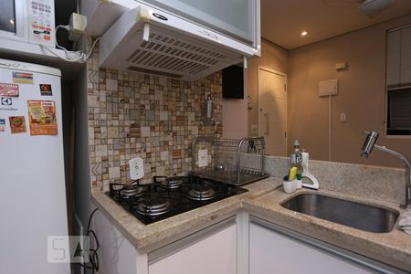 Cozinha de apartamento para alugar com 1 quarto, 40m² em Copacabana, Rio de Janeiro