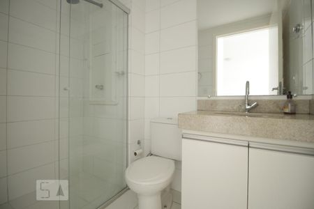 Banheiro Social de apartamento à venda com 1 quarto, 32m² em Sul (águas Claras), Brasília