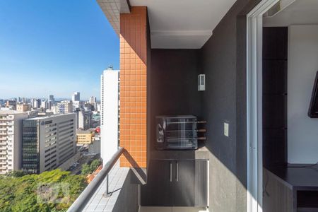 Sacada de apartamento para alugar com 2 quartos, 40m² em Centro, Curitiba